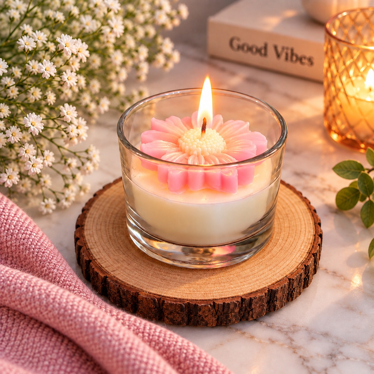 Blossom Glow Jar Candle